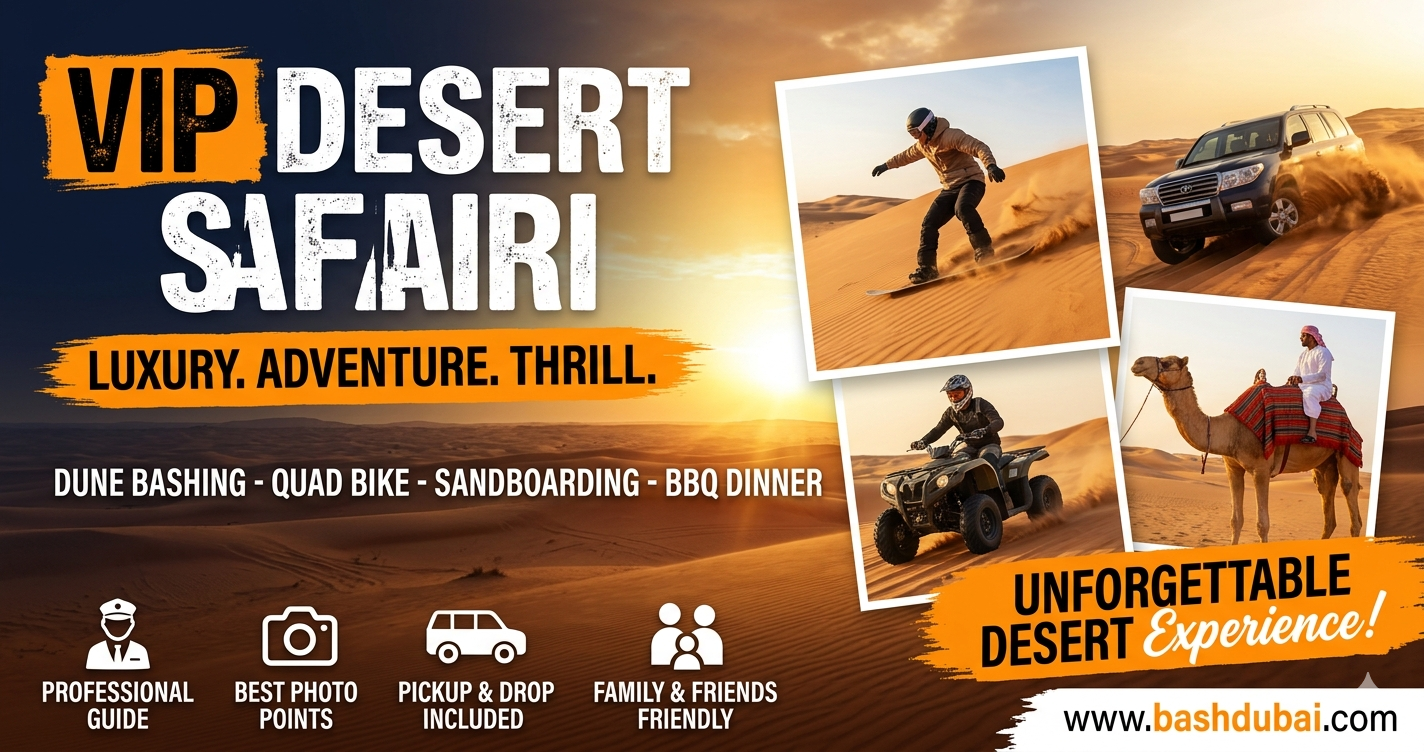 # **Morning Desert Safari Dubai – The Ultimate Sunrise Adventure with AI Image Prompts** — BashDubai desert safari guide